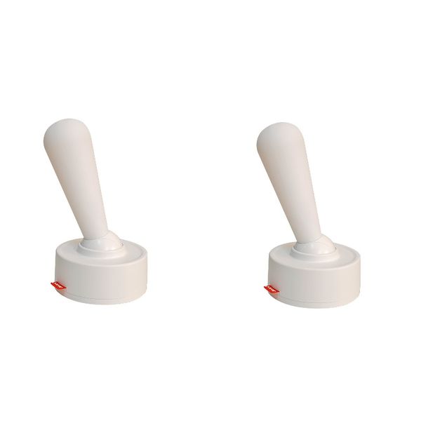 2 Pack-Simple toggle joystick switch silicone night light USB