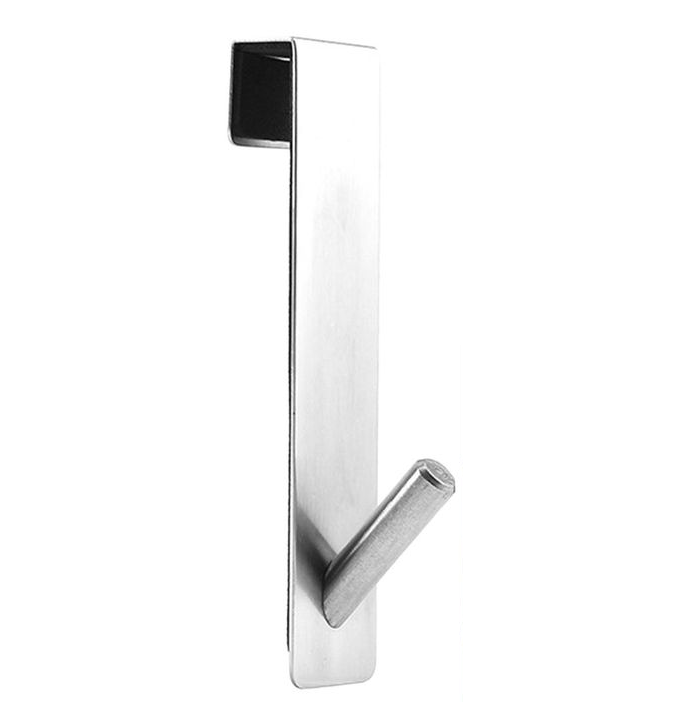 Stainless Steel NoDrill Hanging Hook For Over Shower Glass Door 17