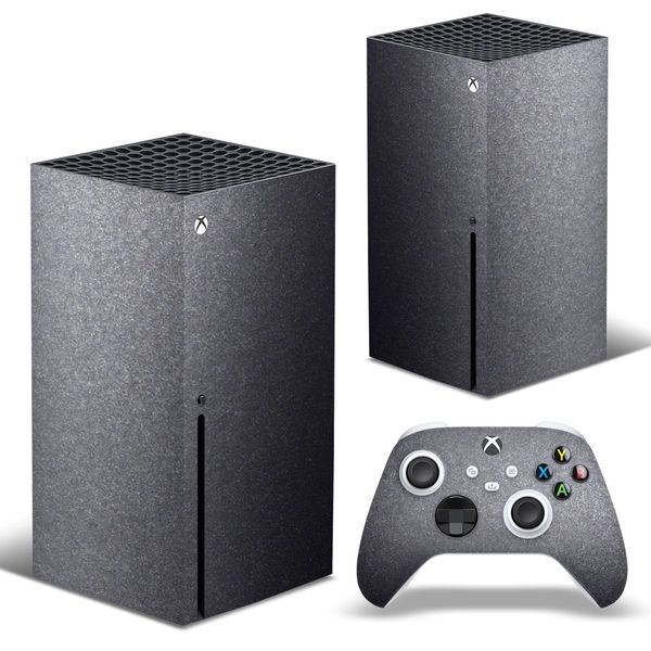 Decal Skin Compatible with Xbox Series X - Dark Grey (Decal Only)