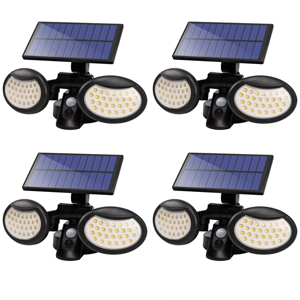 4 Pcs 30W Motion Sensor LED Solar Light FO-TA009