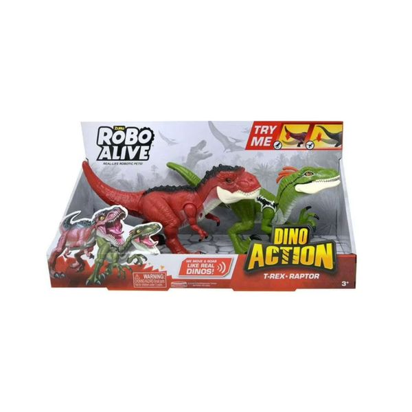 Zuru Robo Alive Dino Wars T-Rex Raptor