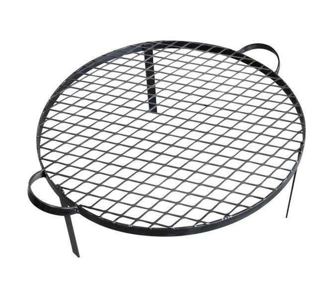 Braai Grid Mild Steel 3 Leg Black