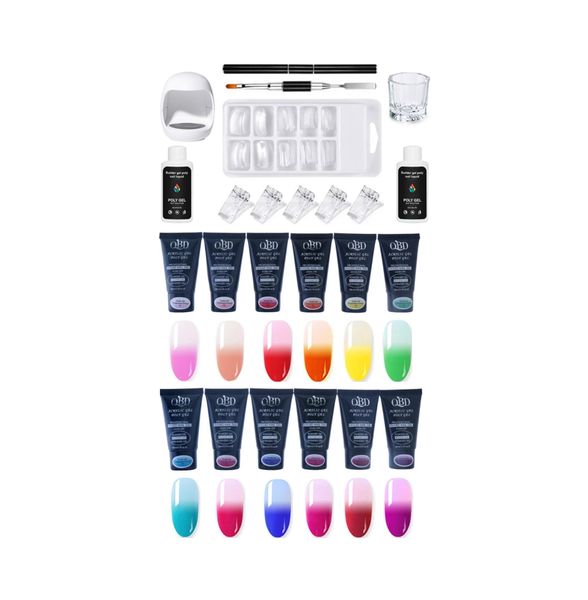 Poly Gel Nail Kit - Temperature Change