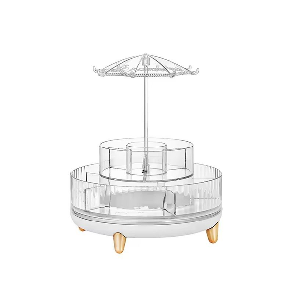 Transparent Plastic Dust Proof Cosmetic/Makeup Organizer