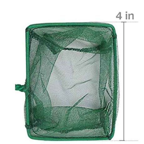 2 Pack Aquarium Fish Nets 4 Inch Small Mesh Fish Catch Nets with Plastic  Handle