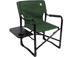 Black Camping Chair Kermit Chair, Foldable Portable Armrests Chair