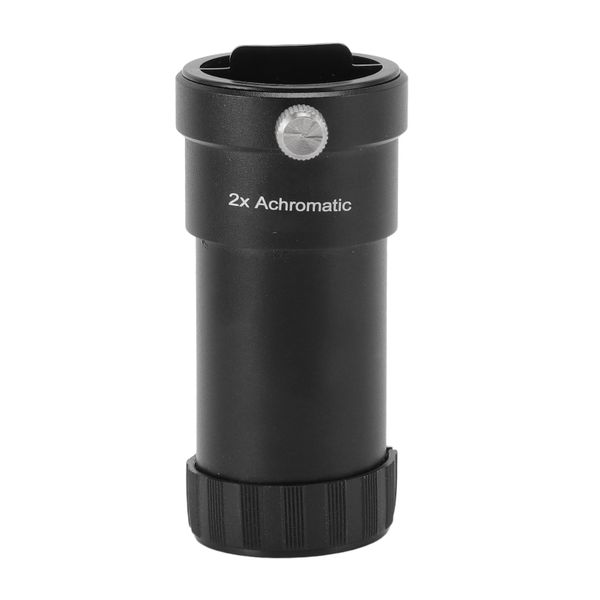 1.25 Inch 2X Barlow Lens Compatible With Observing Moon Multicoated Glass