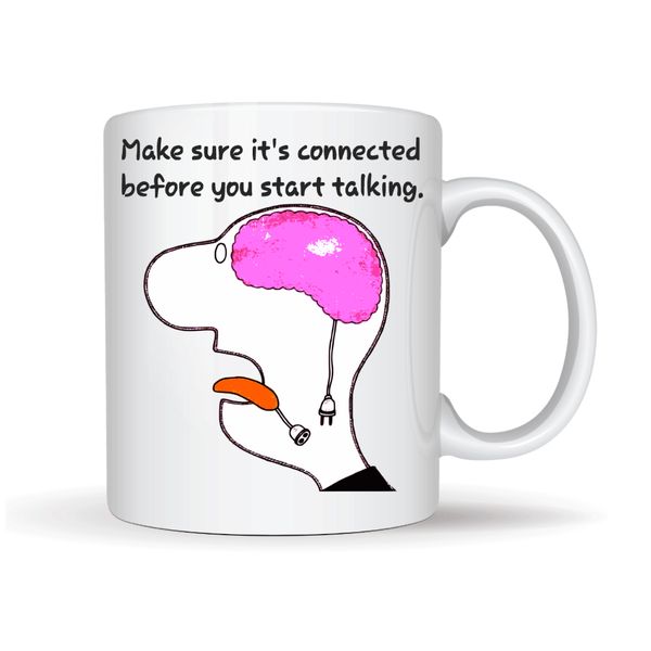 Protest Apparel - Brain Connected Mug