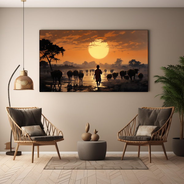 Canvas Wall Art - Dawn of the Drive - BK0232