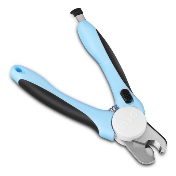 Professional Pet Nail Clipper with Safety Guard File for Dogs Cats Grooming