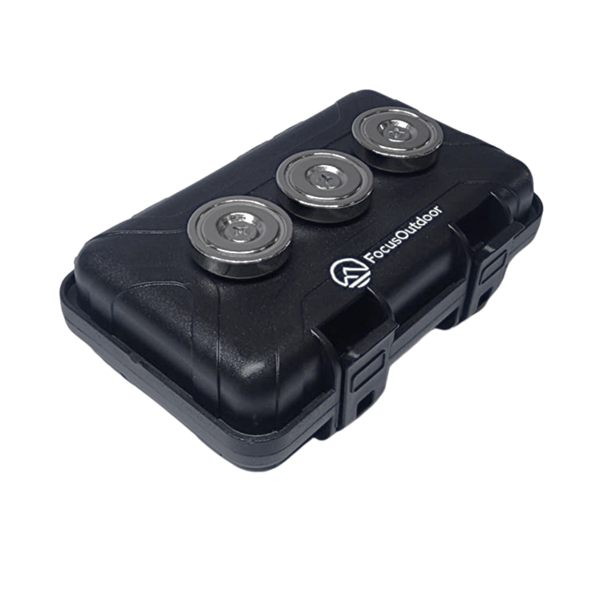 FocusOutdoor Small Magnetic Stash Box with Heavy-Duty Magnet