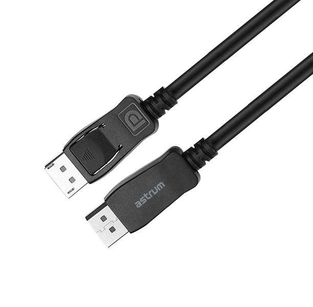 Astrum Ultra HD 8K Display Port 2 Meter Male to Male Cable - DH200