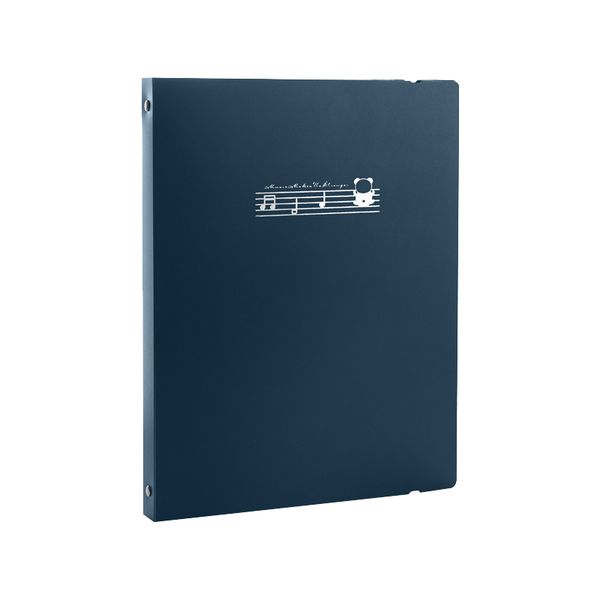 A4 Music Score Folder with 4 Ring Stainless Steel Binders &amp; Sleeve Pockets