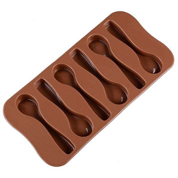Silicone Chocolate Baking Mold - Spoon