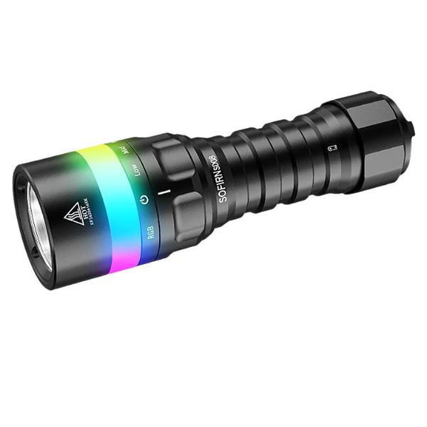 Sofirn SD08 3200 Lumen 385m Throw Rechargeable Diving Flashlight