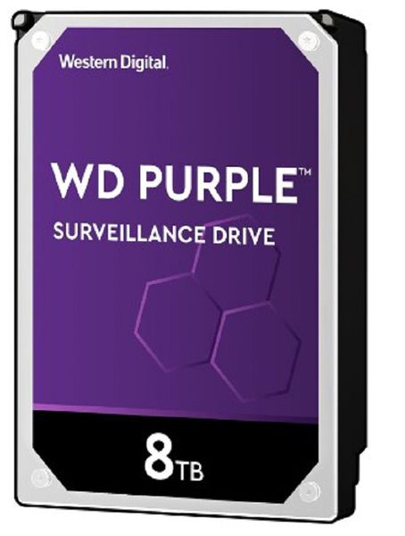 Western Digital Purple - 8.0TB 3,5" Hard Drive