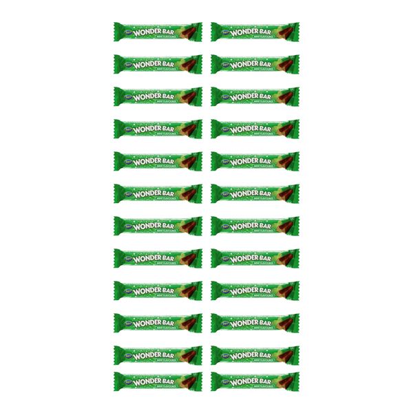 Beacon Chocolate Bar Mint - 24 x 23g | Milk Chocolate &amp; Mint Snack Pack