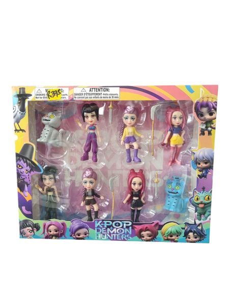 Kpop Demon Hunter Dolls 8 Figurines