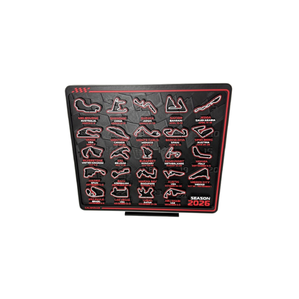 F1 Season 2026 Calendar With Weekend Dates
