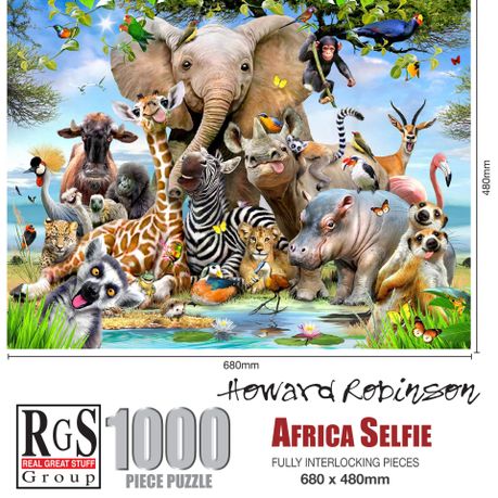 RGS Group Africa Selfie 1000 Piece Jigsaw Puzzle | Shop Today. Get
