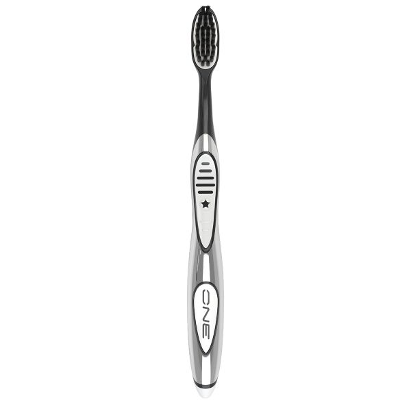 Silver Care One Anti-Bacterial Click &amp; Change Carbon Extra-Soft Tooth Brush