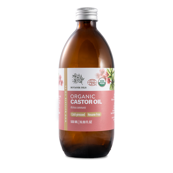 Castor Oil by Botanik Oils | Cold-pressed and Organic - 500ml