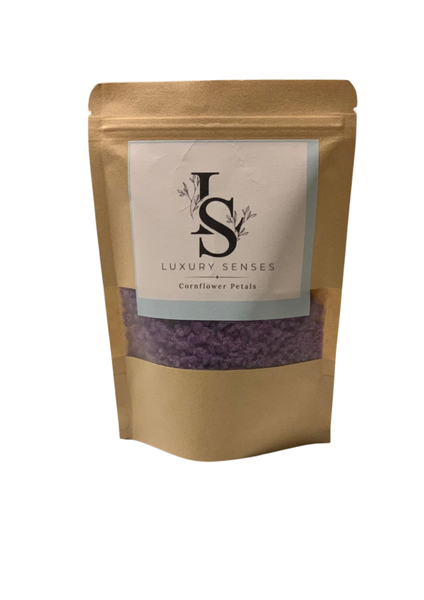 Luxury Senses Cornflower Petals Bath Salts