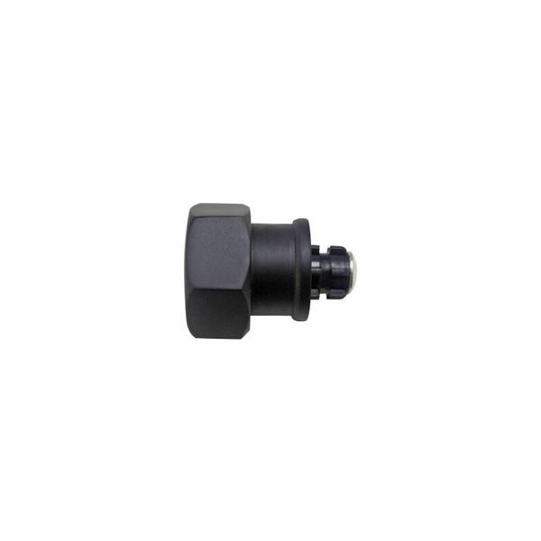 Inspire graphite facto bolt finial matt black 20mm 2pce