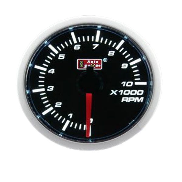Autogauge 52mm Smoked Tachometer