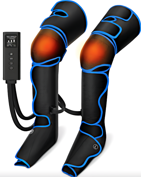 6 Massage Mode &amp; 3 Intensity Air Compression Leg Massager