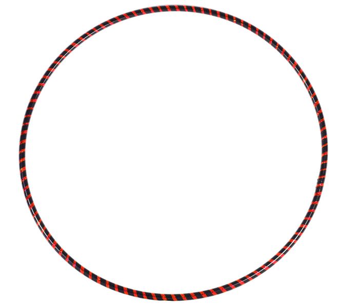 Hula Hoop Number 20 - Black and Red - 90cm