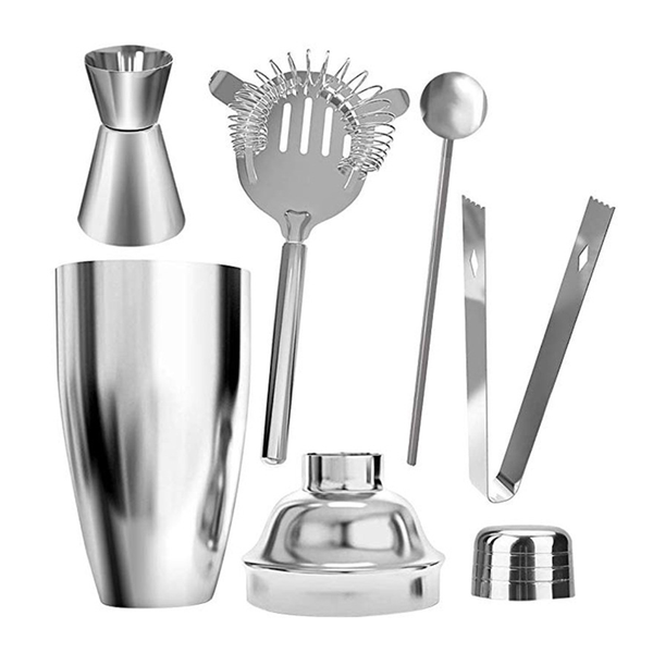 Stainless Steel Cocktail Shaker Set Professional Bartender Kit