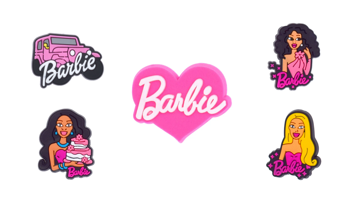 Barbie Shoe Jibbitz Charms 5 pack Shop Today. Get it Tomorrow