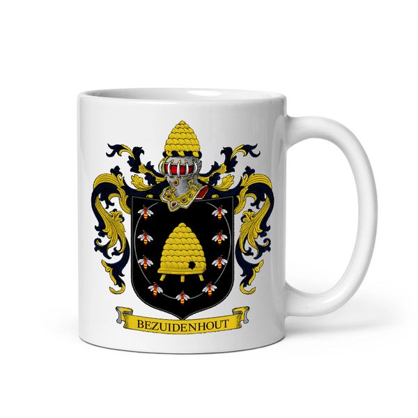 Bezuidenhout Family Crest Coffee Mug