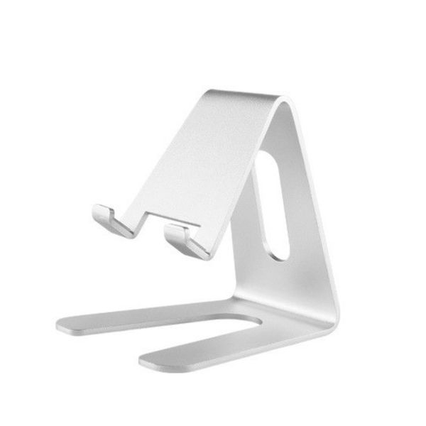 Metal Cell Phone Stand Aluminum Silicone Universal Cell Phone Holder