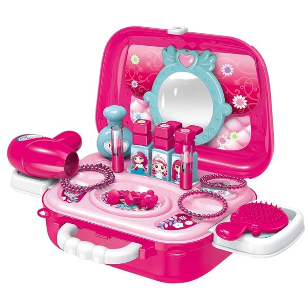 2-in-1 Deluxe Make Up Set and Bag - Toys for Girls