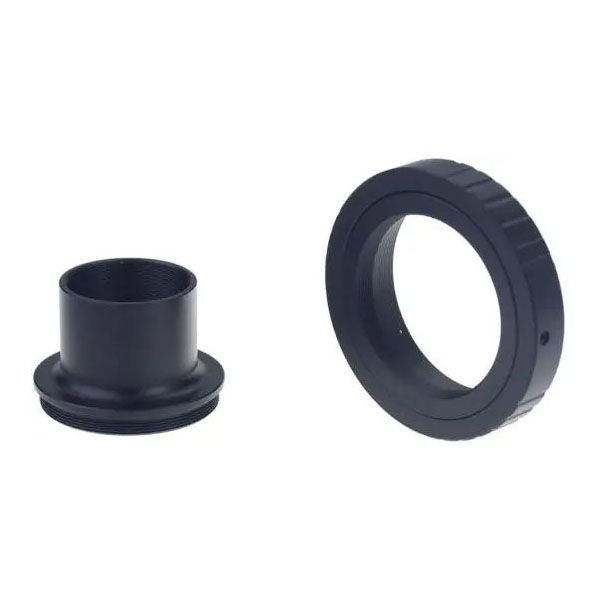 SOLOMARK T2 T Ring Adapter and Metal 1.25" T for Nikon SLR Mount Cameras