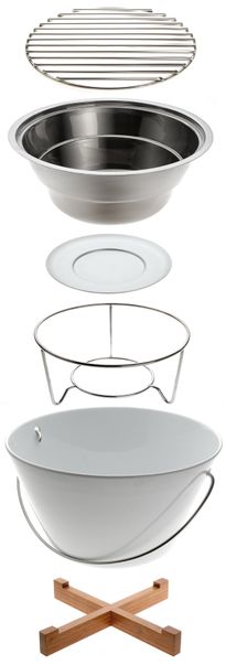 Eva Solo Table Grill Porcelain white