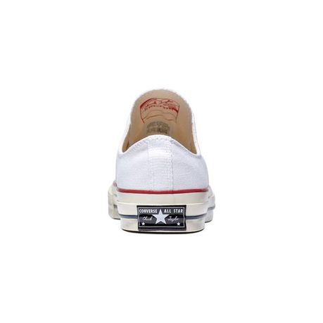 Converse all on sale star low white