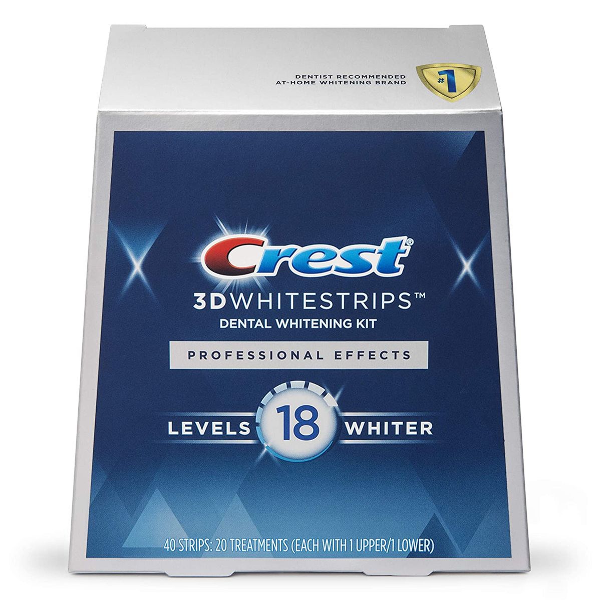 Crest 3D White Professional 40 Teeth Whitening Strips Shop Today. Get