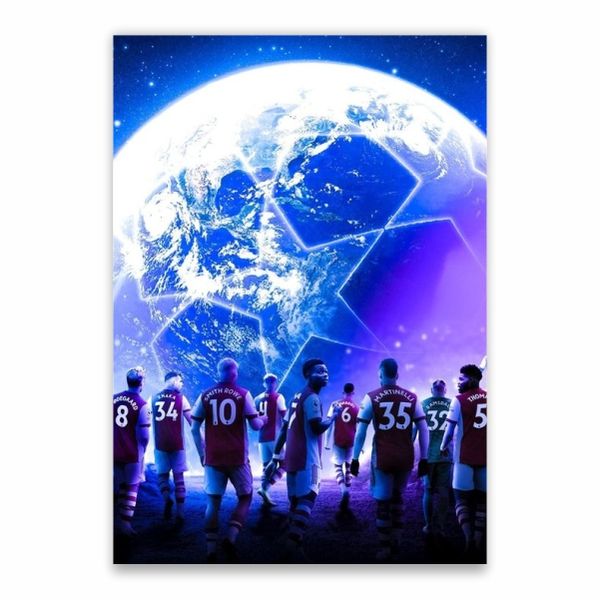 Arsenal Back In UCL Poster - A1