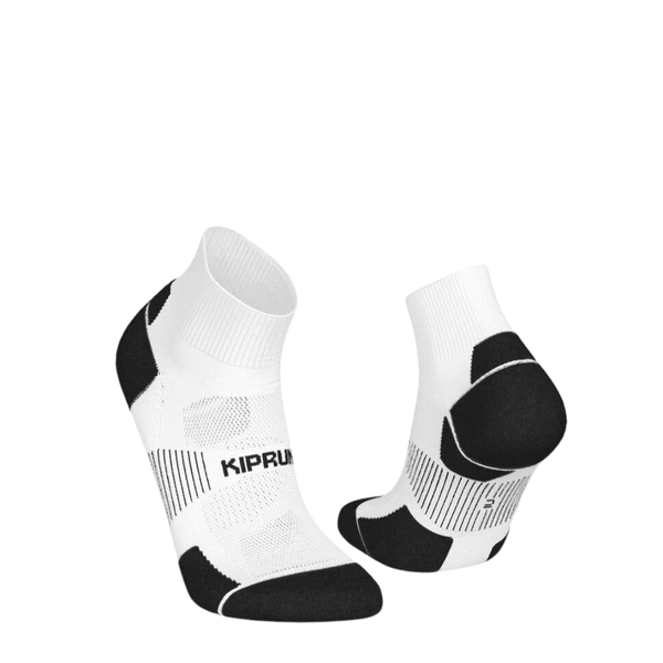 Kiprun Eco-Design Run900 Mid Fine Running Socks - White