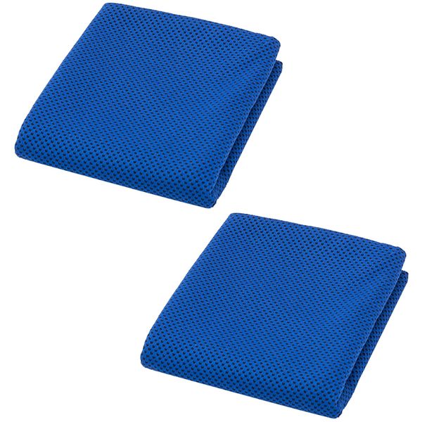 Instant Cooling Training Towel Set - Blue - Set of 2