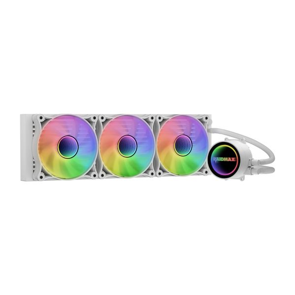 Raidmax Infinita 360mm ARGB Liquid Cooler - White