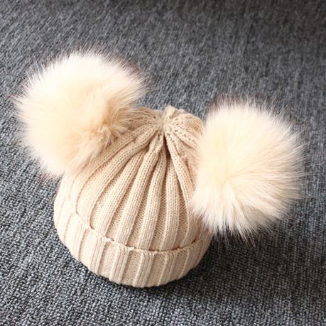 Knitted Tassel Toddler Kids Baby Warm Winter Wool Beanie Fur Bobble Hat Shop Today. Get it Tomorrow takealot