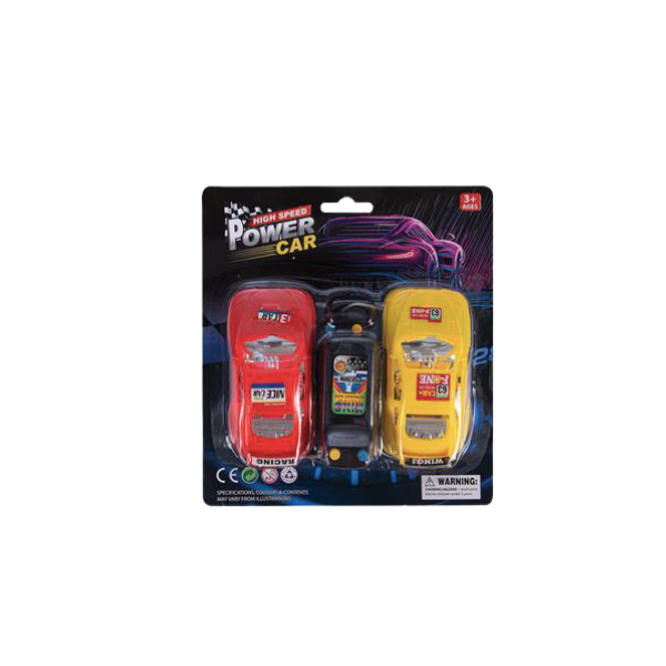 High Speed Power Car- Battery Operated Race Car Set 2 Piece x1