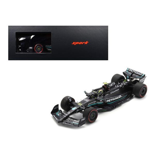 1:18 Spark SPA 18S906 Lewis Hamilton Mercedes F1 W14 2nd Spanish GP 2023