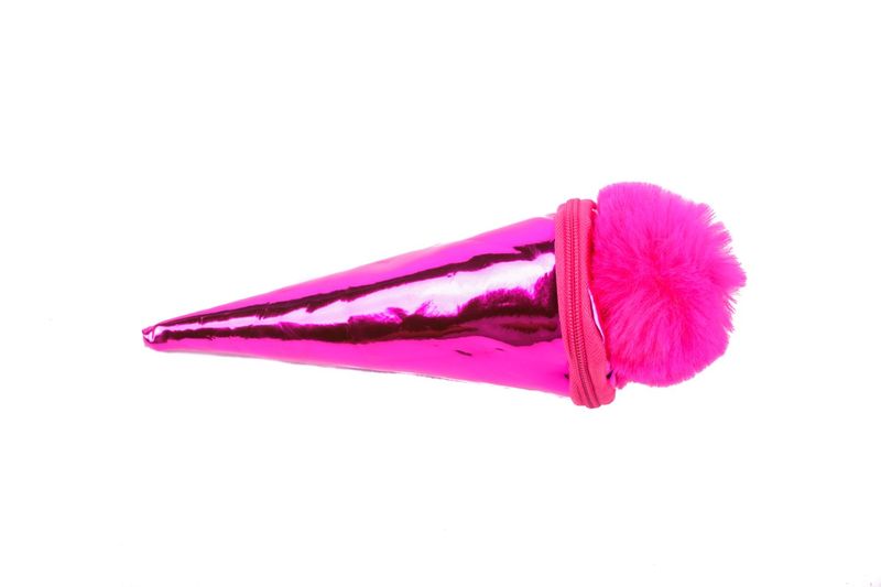 Cubiesquad Ice-Cream Cone Pencil Case - Pink &amp; Rainbow