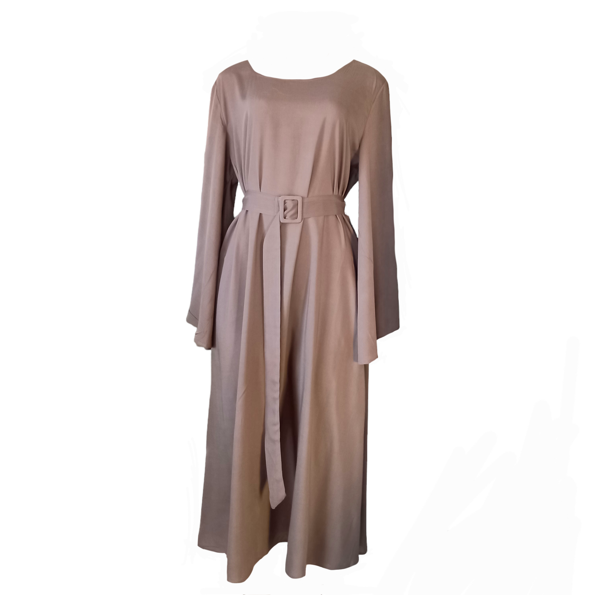 Women Brown Cotton Swing Ankle Dress | Shop Today. Get it Tomorrow ...