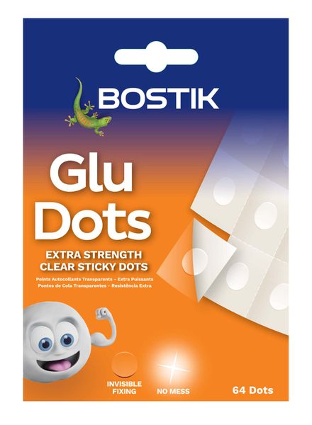 Bostik Glu Dots Extra Strength - 64 Dots